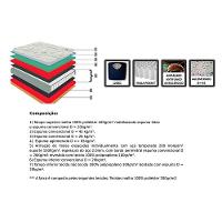 Cama Box Queen: Colchão Molas Ensacadas Orthoflex MasterPocket Naturale + Base CRC Suede Clean(158x198)