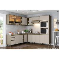 Armário Aéreo p/ Cozinha Connect c/ 1 Porta 40cm Off White - Henn - 3