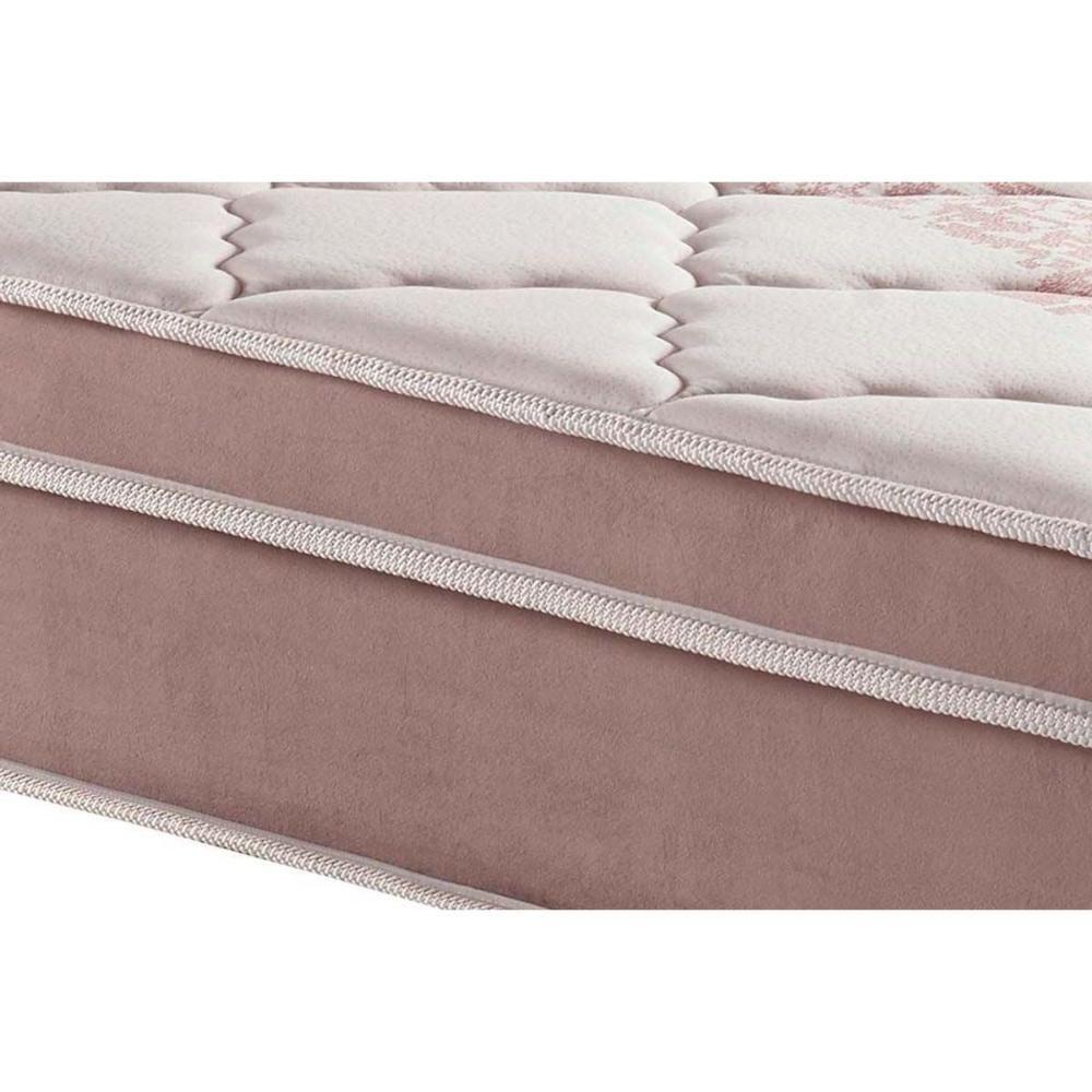 Cama Box Solteiro: Colchão Molas Anjos Superlastic Eiffel + Base Courano White(88x188) - 6