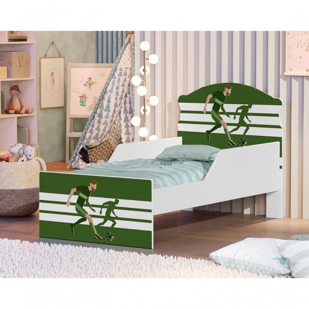 Cama Infantil Atacante Futebol Com Colchão - 2