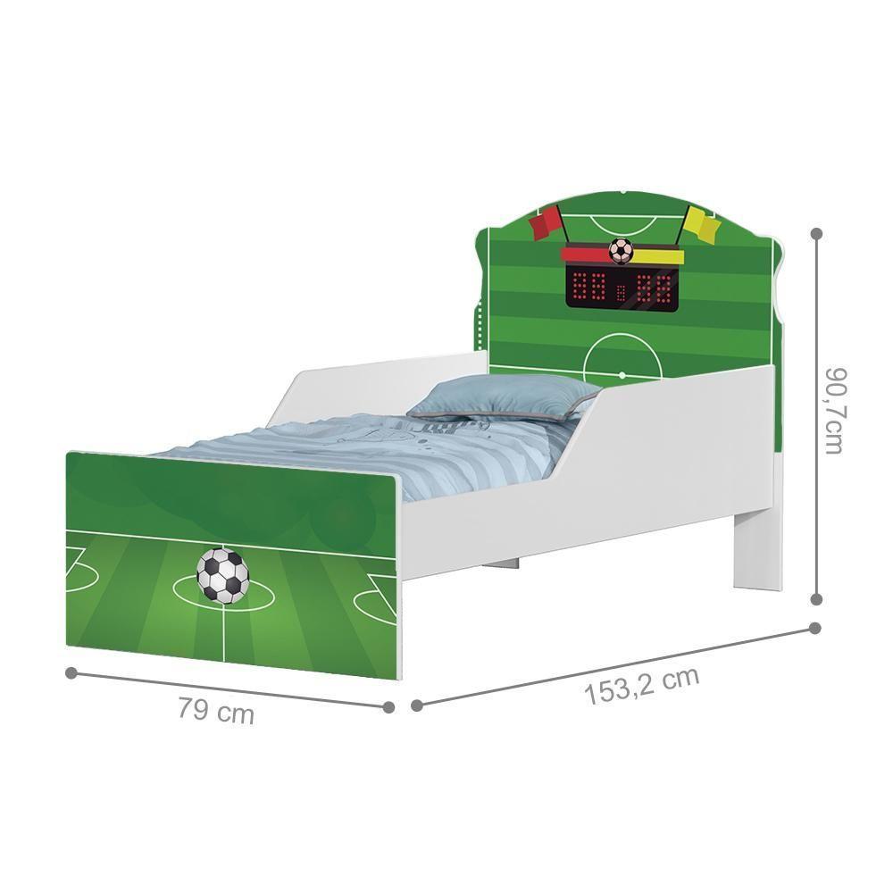 Cama Infantil Estádio Do Jogo Com Colchão - 4