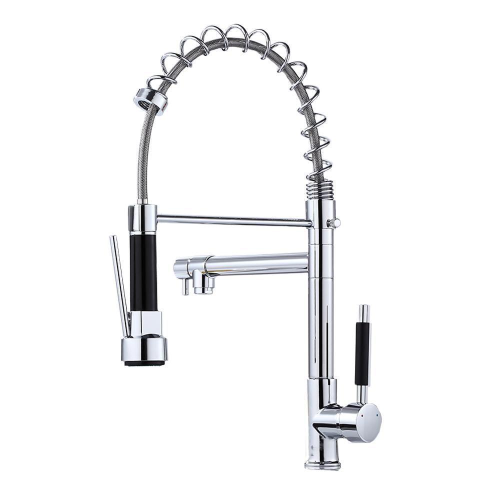 Torneira Gourmet 50cm Com Misturador Monocomando Cromada De Bancada Belcca Tgm50c-bz - 1