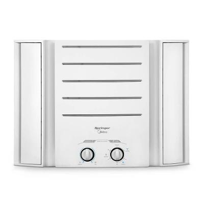 Ar Condicionado De Janela Springer Midea 10.000 Btus/h Quente e Frio Monofásico Mecânico Branco QQK105BB 220V