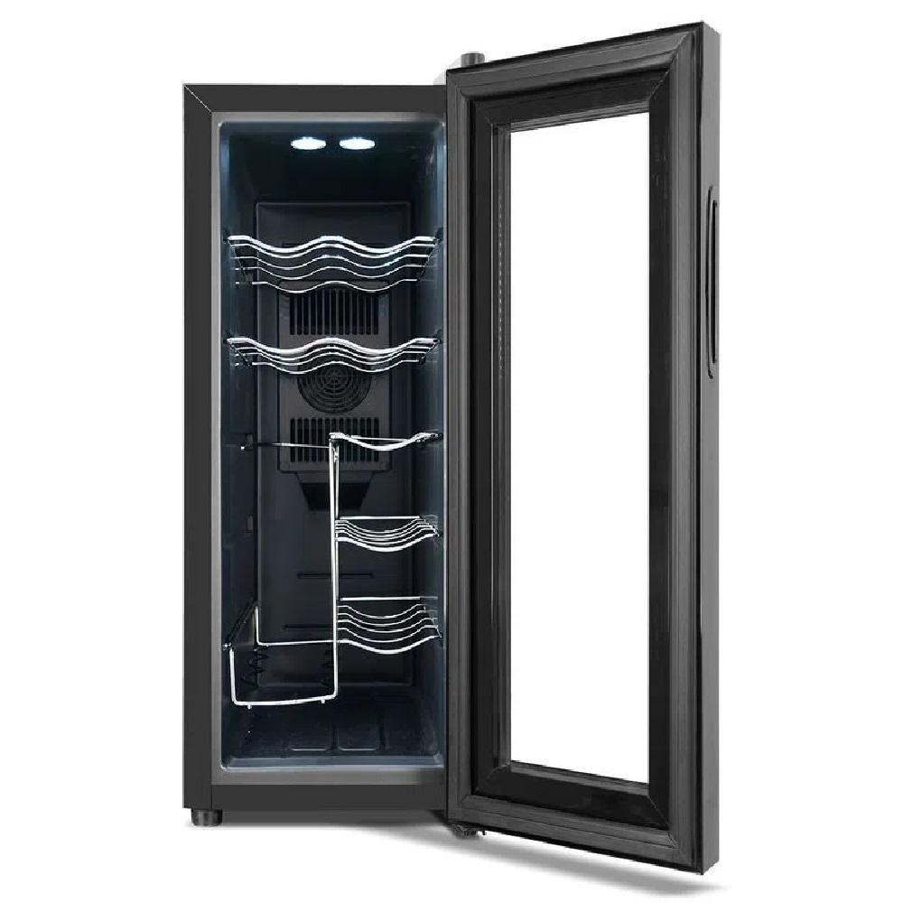 Adega Philco 12 Garrafas Display Digital Preto PAD12E Bivolt - 3