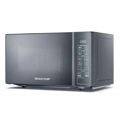 Micro-ondas Brastemp 20 Litros Com Funções Pré-preparo Inox Espelhado Bms20ar - 220v
