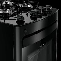 Fogão Consul 4 Bocas com Mesa de Vidro e Grades Individuais Super Estáveis Preto CFO4VBEUNA Bivolt - 7