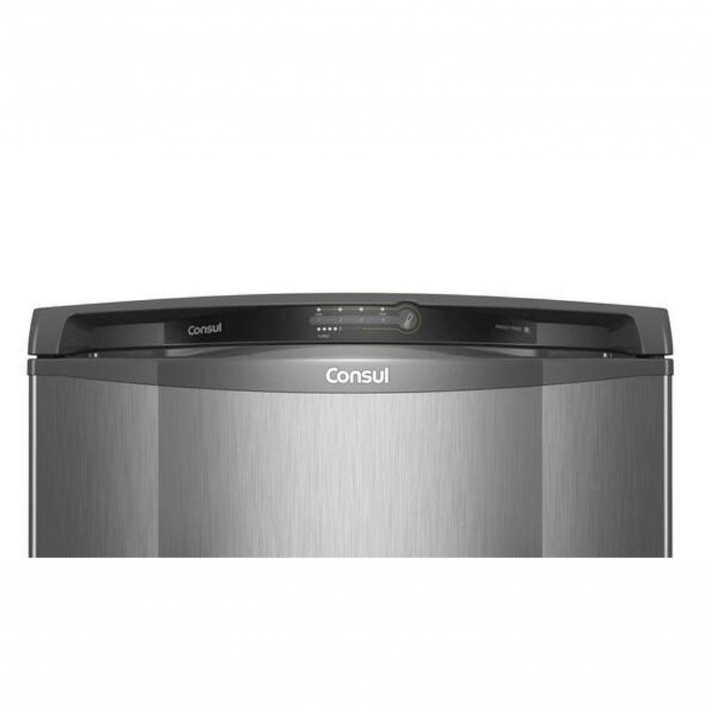 Geladeira Consul Frost Free 342 Litros Inox com Gavetão Hortifruti CRB39AK 127V - 5