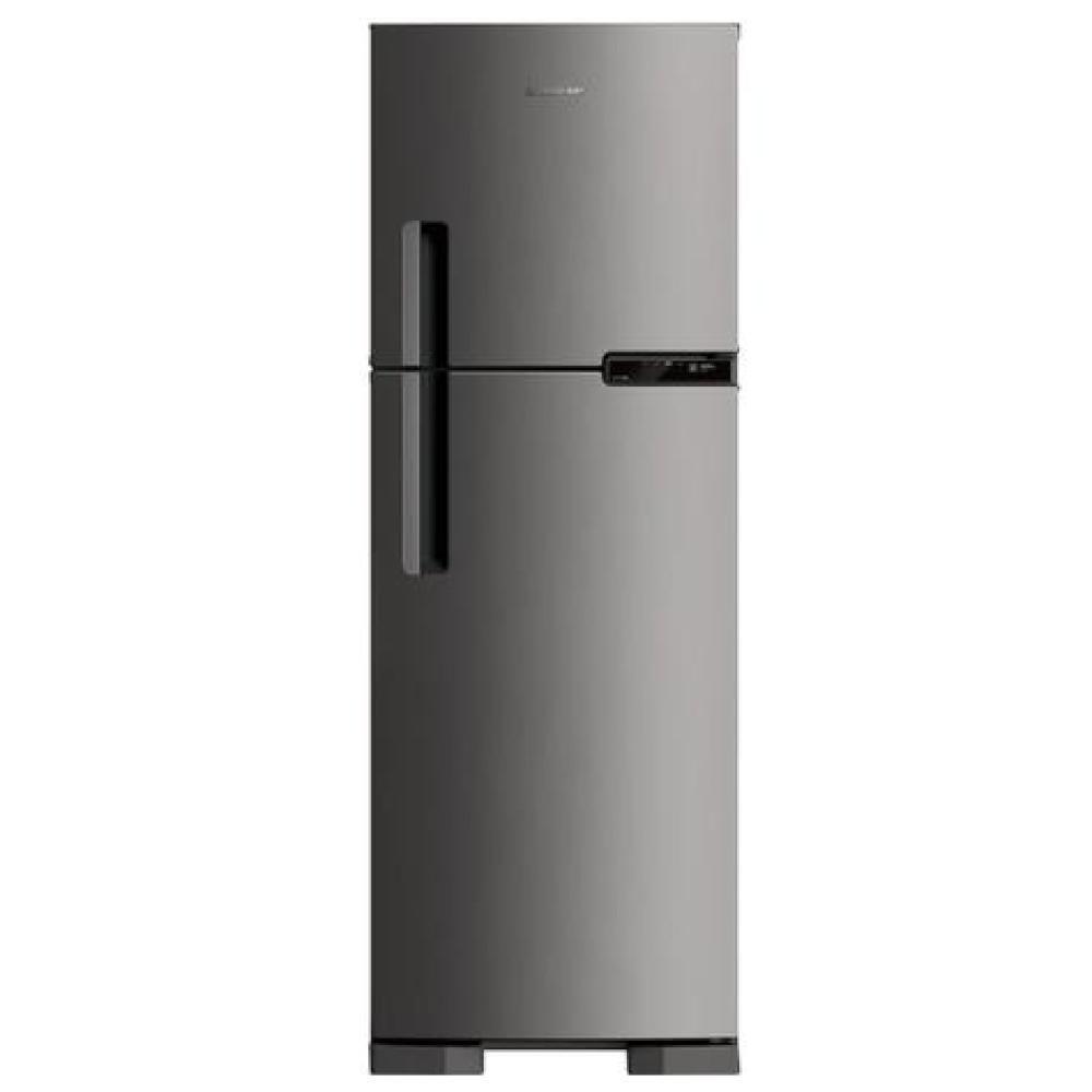 Geladeira Duplex Brastemp 375 Litros Frost Free Inox BRM44HK 220V - 1