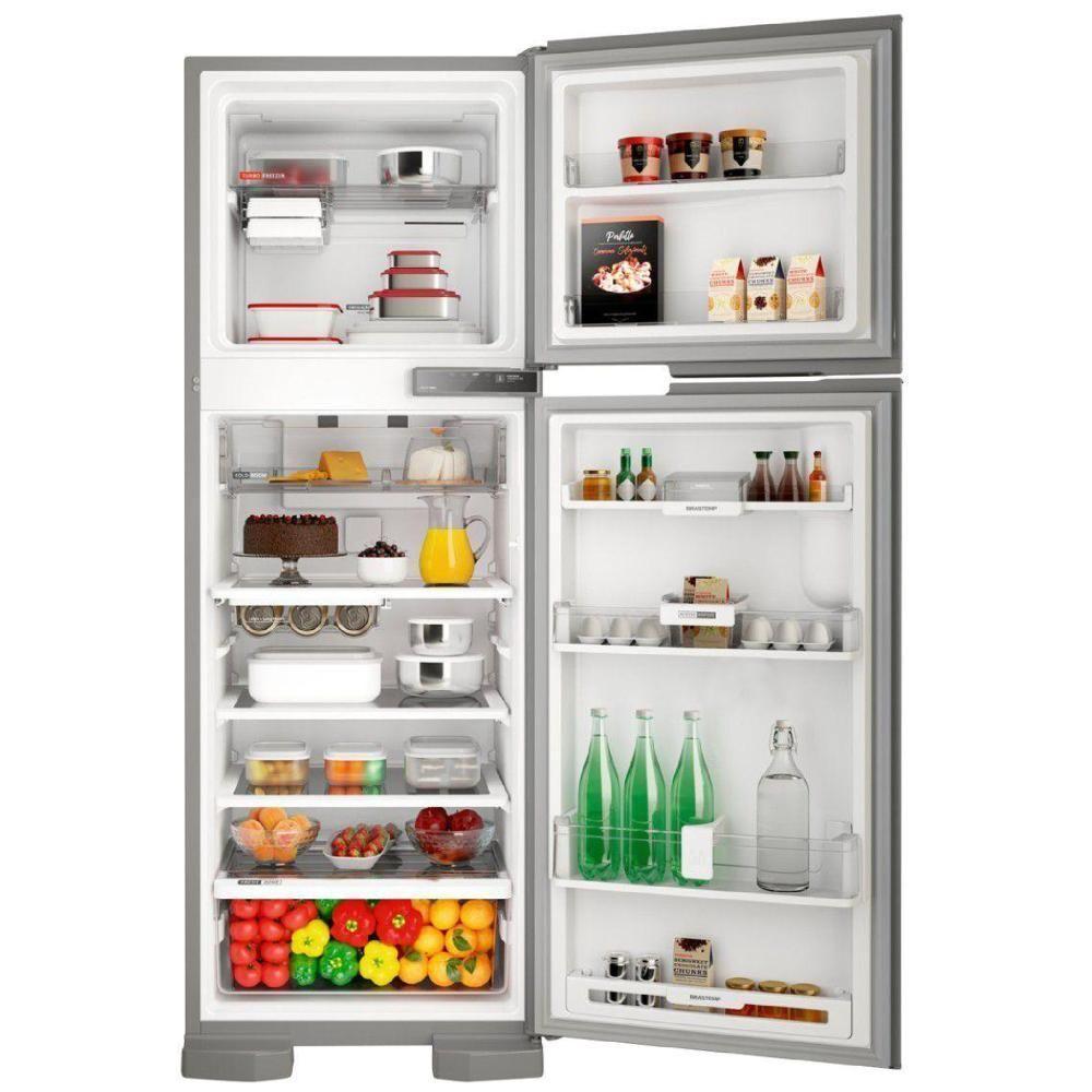 Geladeira Duplex Brastemp 375 Litros Frost Free Inox BRM44HK 220V - 2