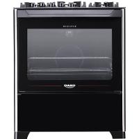 Fogão 5 Bocas Dako Magister Preto Com Mesa De Vidro - Bivolt - 1