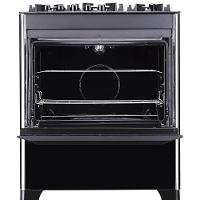 Fogão 5 Bocas Dako Magister Preto Com Mesa De Vidro - Bivolt - 3