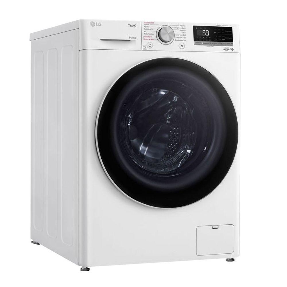 Lava e Seca LG Smart VC4 14kg Branca com Inteligência Artificial AIDD™ 127V CV5014WC4 - 6
