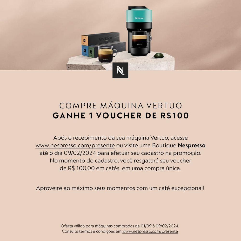 Máquina Para Café Vertuo Pop 127v Nespresso Branca - 6