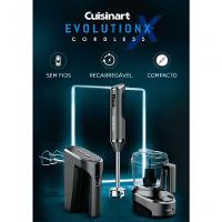 Mini Processador Cordless Evolutionx Sem Fio Recarregável Bivolt Cuisinart Prata - 2