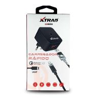 Cabo Com Fonte Carregador Turbo Xtrad Para Iphone - 2