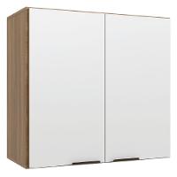 Armário De Cozinha E Lavanderia Com 2 Portas Duplo Aéreo Módulo Suspenso Nogal/branco Paris Batrol - 1