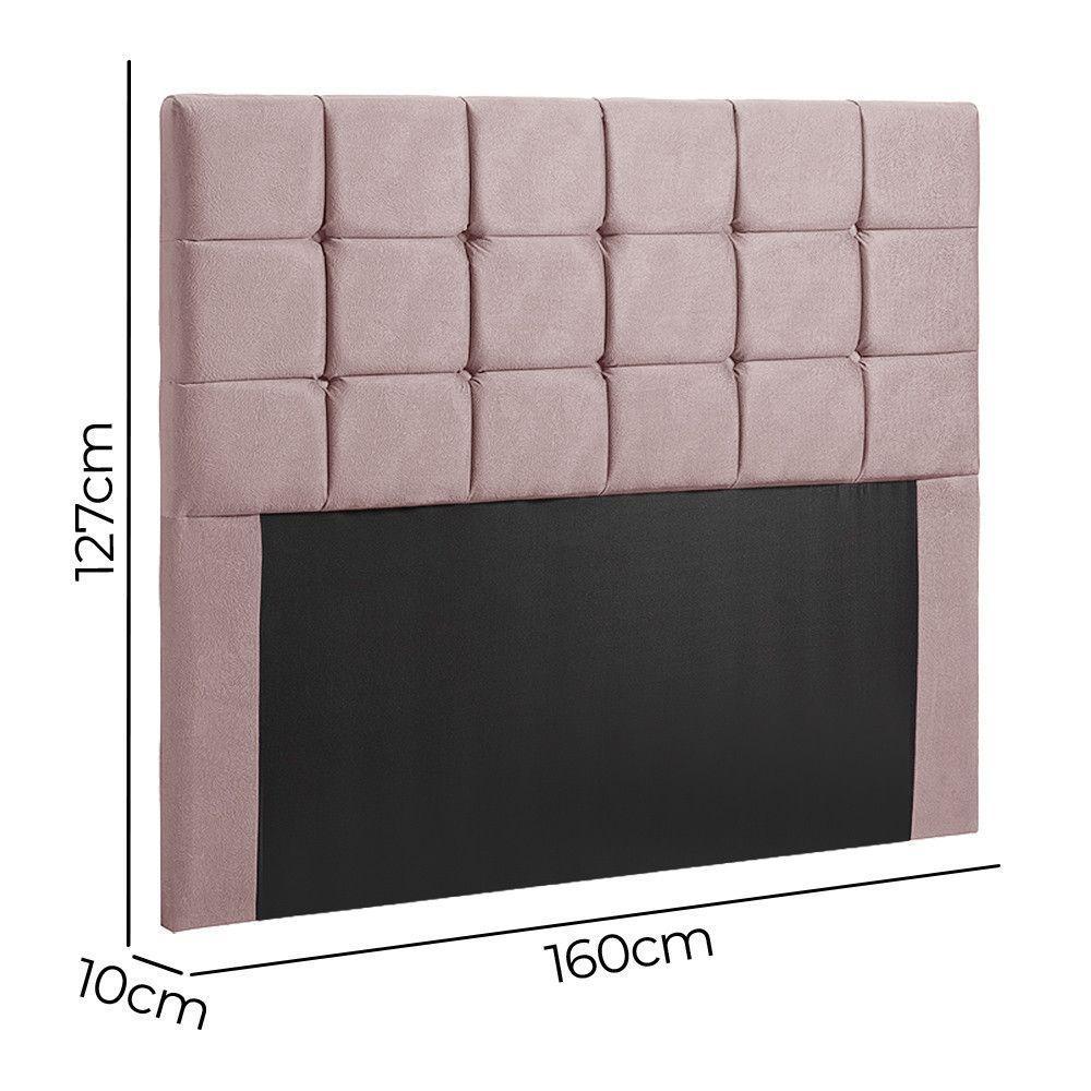 Cabeceira Cama Box Queen 1,60 Julia Rose Shop Das Cabeceiras Rose - 3