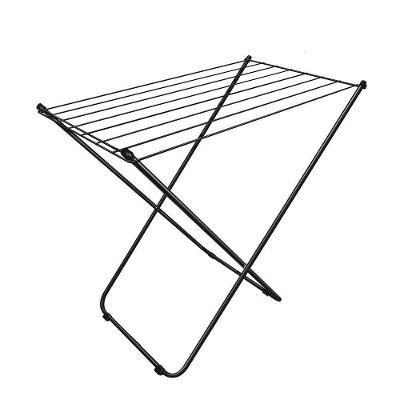 Varal De Chão 80cm Dobrável Aço Reforçado Até 8kg Compacto