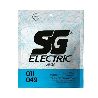 Corda P/ Guitarra Sg Eletric Nickel Medium 11/49 - Ec0381