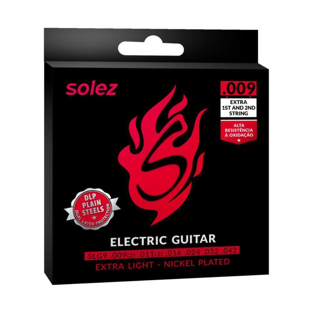 Encordoamento Solez P/ Guitarra Slg9 9/42 - Ec0343 - 1