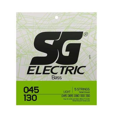 Encordoamento Sg P/ Contrabaixo De 5 Cordas Níquel 45/130 - Ec0458