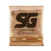 Encordoamento P/ Violão Nylon Sg C/ Bolinha Tensão Média - Ec0214 - 1