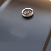 Churrasqueira A Bafo Grill Tambor E Termômetro 200L C/ Rodas - 2