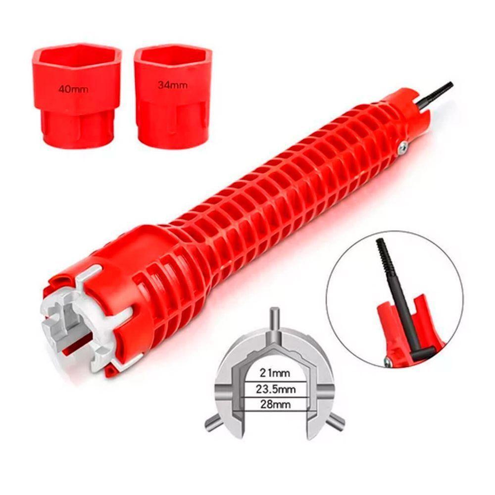 Chave Hidráulica 8 Em 1 Com Nível Para Uso Profissional - 2