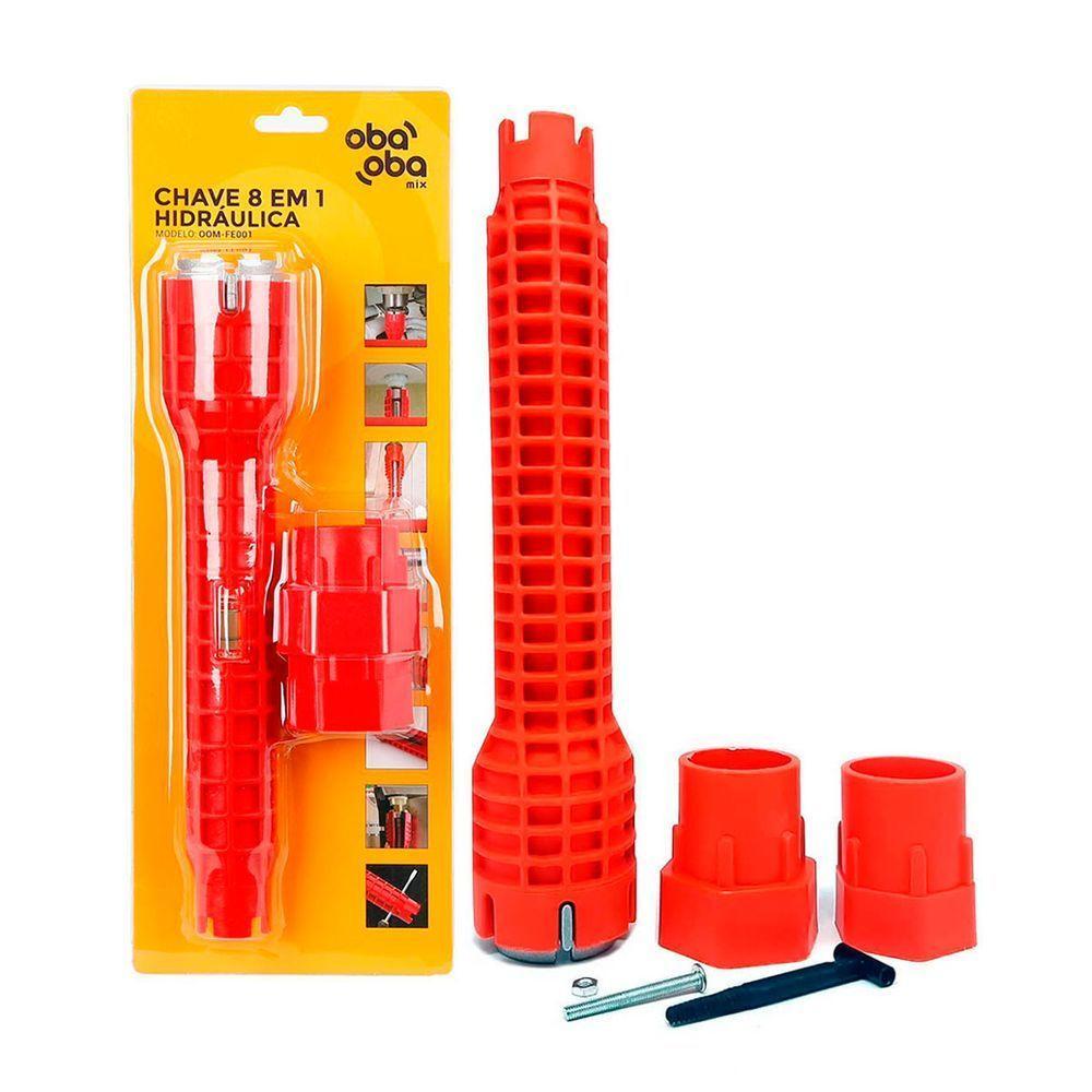 Chave Hidráulica 8 Em 1 Com Nível Para Uso Profissional - 3