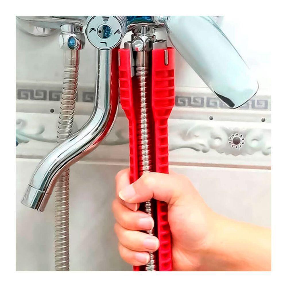 Chave Hidráulica 8 Em 1 Com Nível Para Uso Profissional - 5