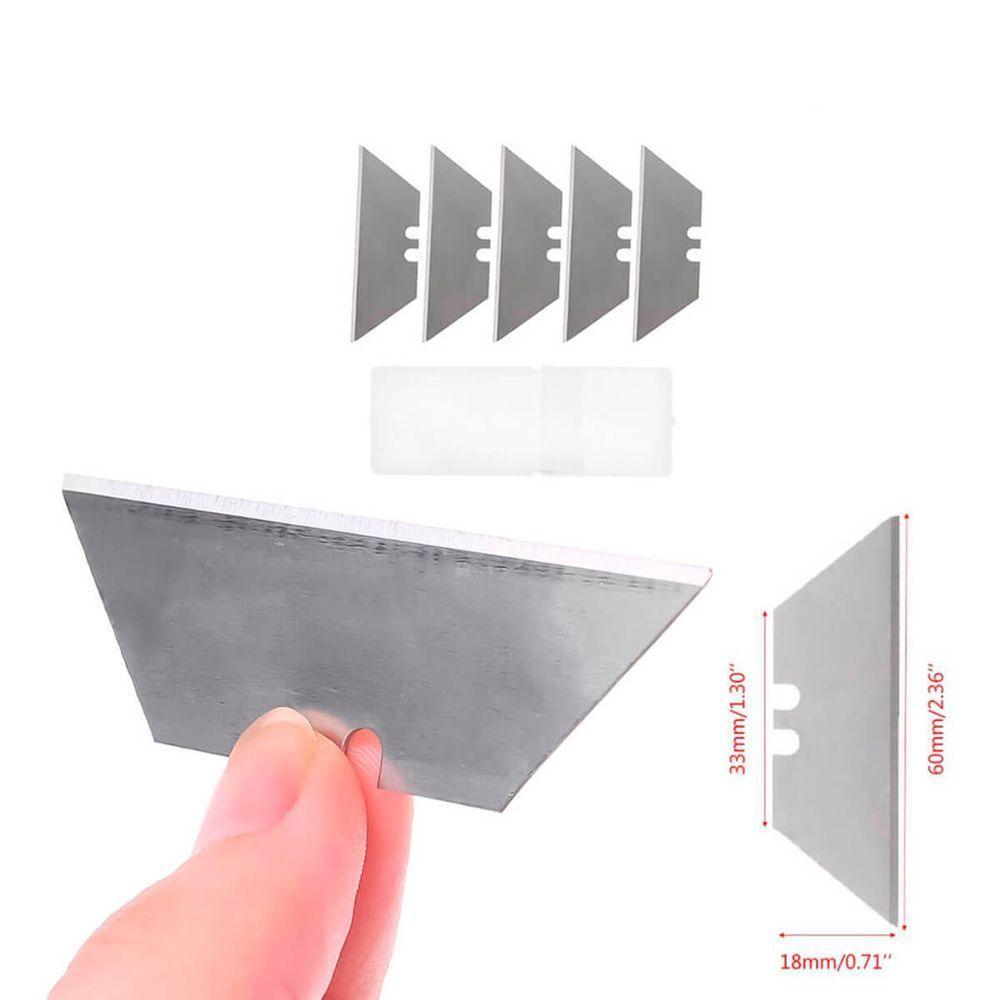 Estilete Compacto 4 Lâminas Fixa Multiuso Dobrável - 3