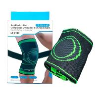 Joelheira De Compressão Faixa Dupla Ajustável Respirável - 6