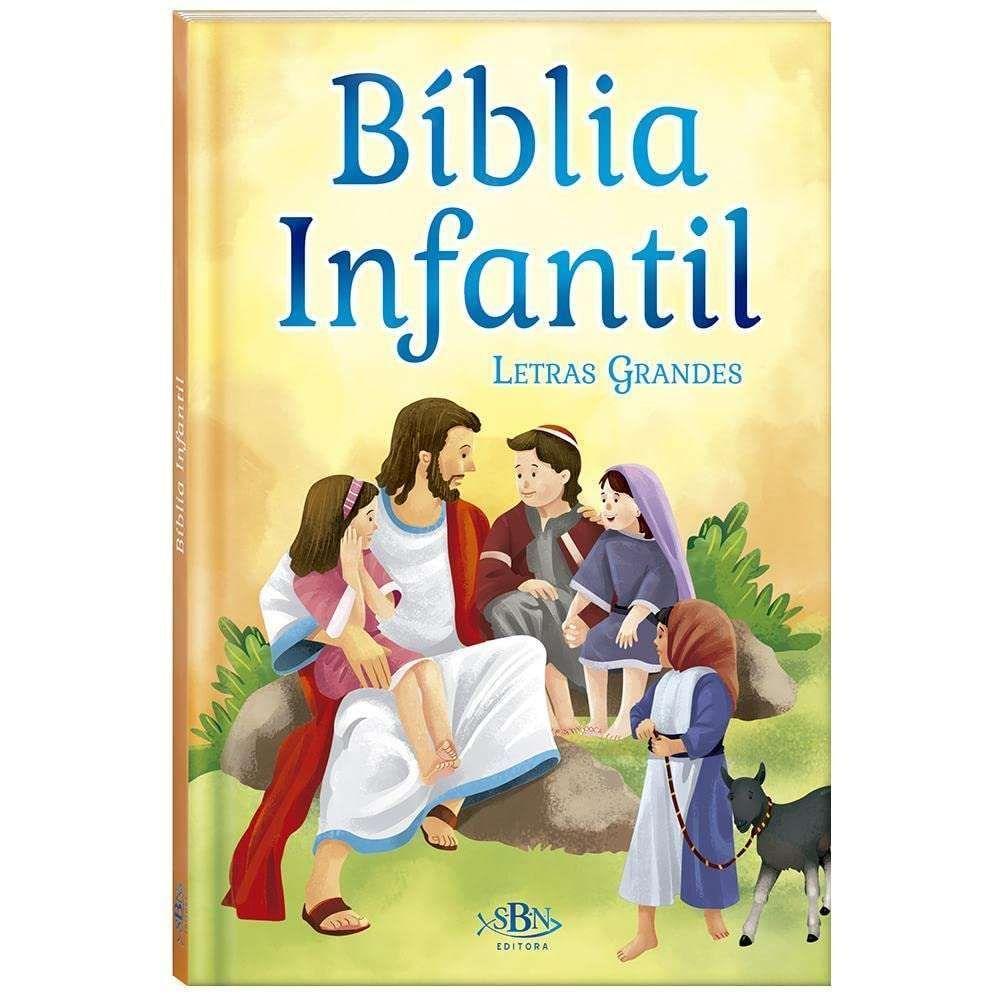 Livro Biblia Infantil Capa Dura (letras Grandes) - 1