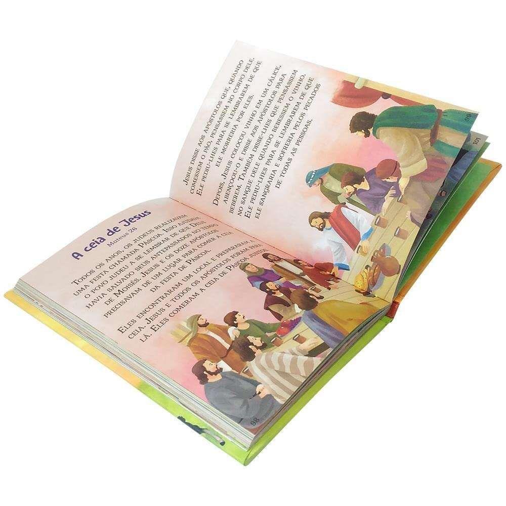 Livro Biblia Infantil Capa Dura (letras Grandes) - 2