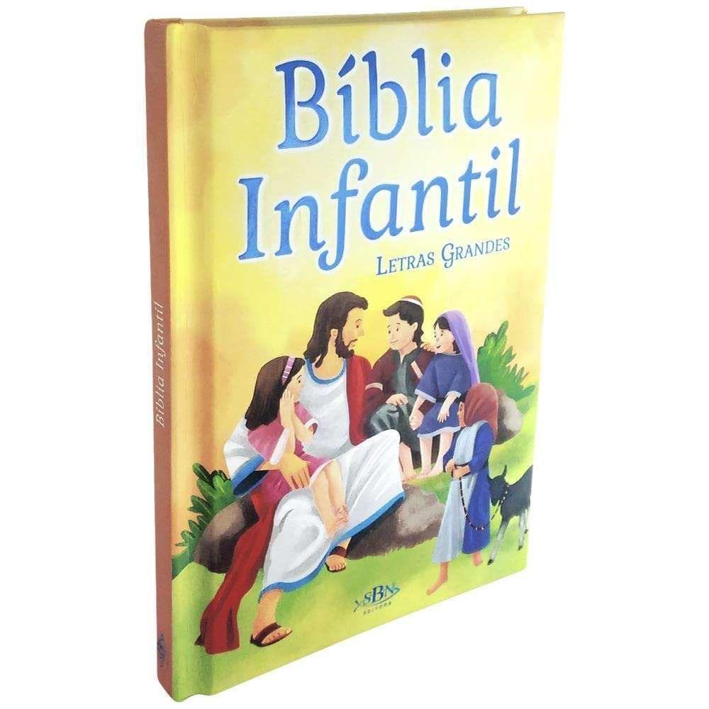 Livro Biblia Infantil Capa Dura (letras Grandes) - 4