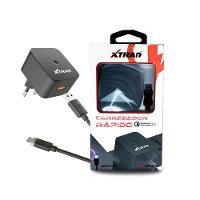 Cabo Com Fonte Carregador Turbo Micro Usb V8 Alta Qualidade - 1