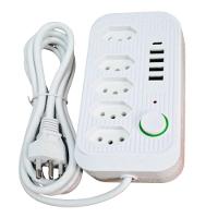 Filtro De Linha Com 5 Usb 2.1a Extensão 5 Tomadas - 7