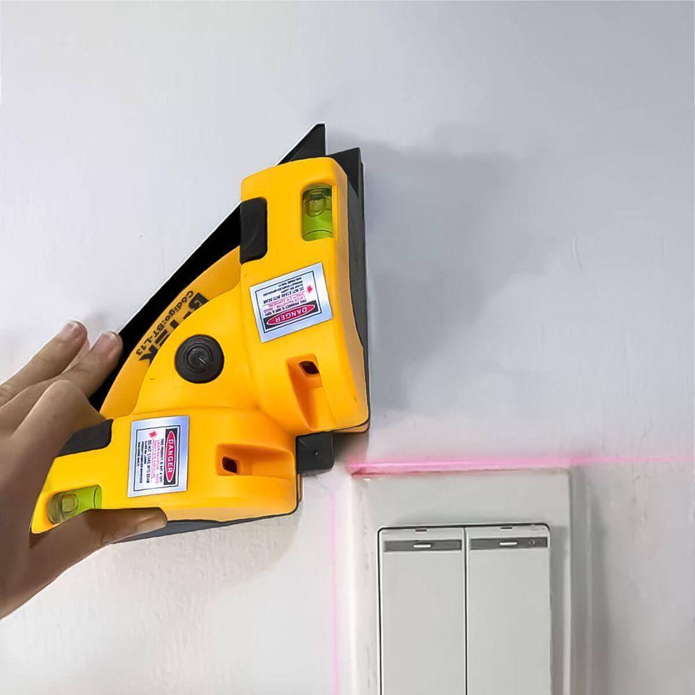 Esquadro C- Nível Laser 90º Digital 10m Horizontal Vertical - 6