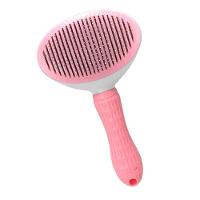 Escova Rasqueadeira Remove Pelos Cães Gatos - 1