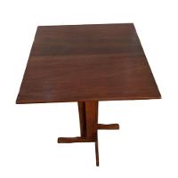 Mesa Bistrô Quadrada Em Madeira Maciça - 3