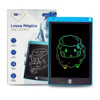 Lousa Mágica Digital Lcd Infantil Grande 8,5 Polegadas Azul - 1