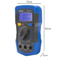 Multímetro Digital Portátil Display Iluminado Beep Sonoro - 7