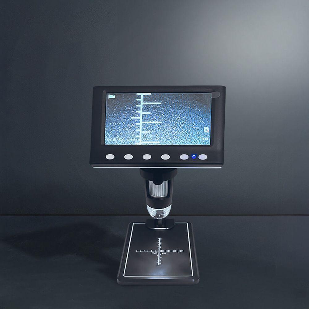 Microscópio Digital Tela 4,3 Polegadas Amplia 1000x Usb - 5