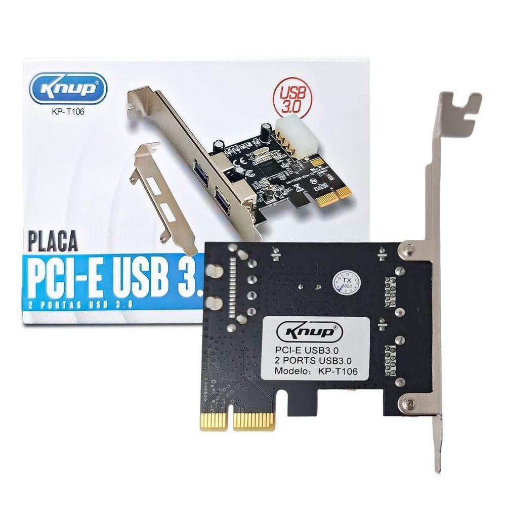 Placa Pci-e Usb 3.0 Compatível Com Windows E Linux Kernel - 1