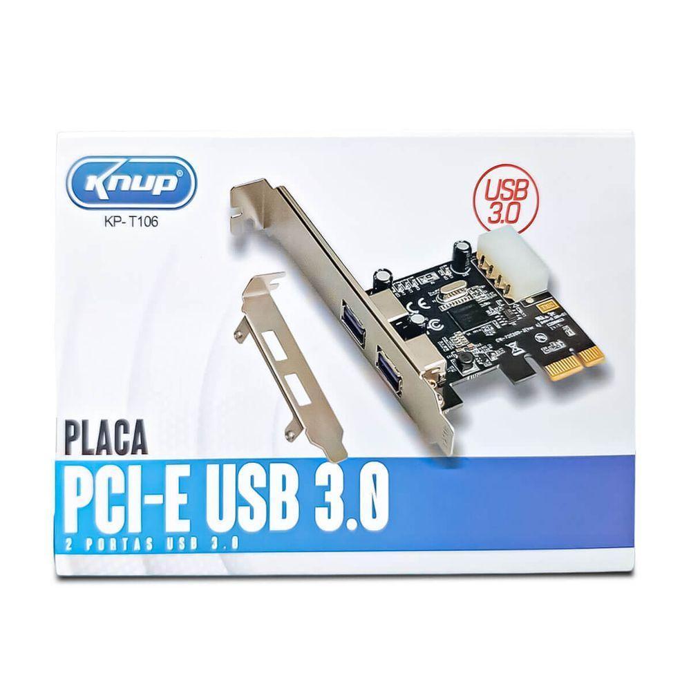 Placa Pci-e Usb 3.0 Compatível Com Windows E Linux Kernel - 4