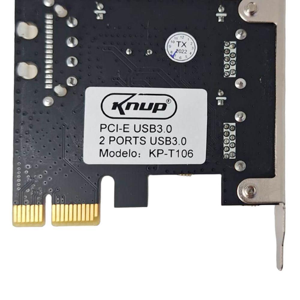 Placa Pci-e Usb 3.0 Compatível Com Windows E Linux Kernel - 7