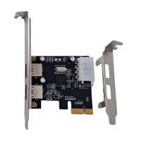 Placa Pci-e Usb 3.0 Compatível Com Windows E Linux Kernel - 3