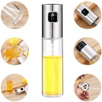 Spray Dosador Azeite E Vinagre Vidro Prata - 1