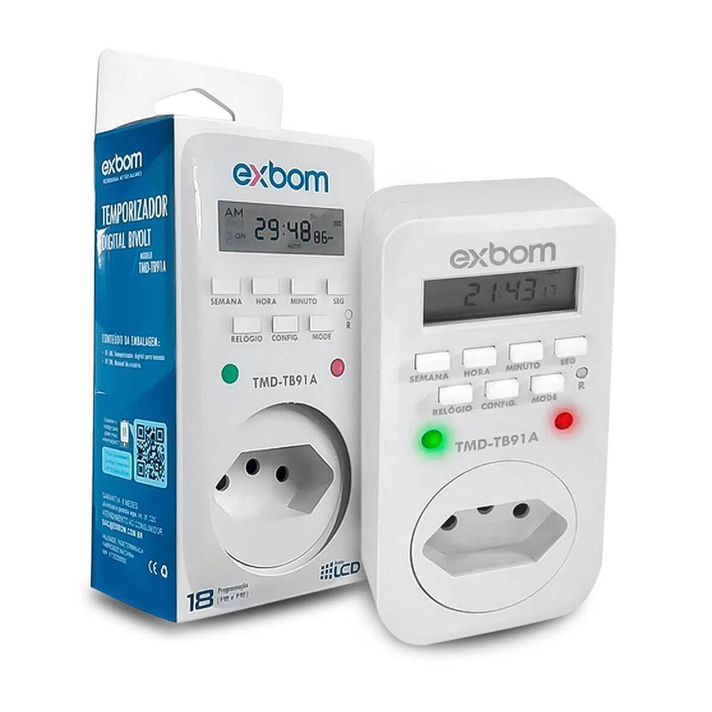 Timer Digital Bivolt Temporizador 18 Formas De Controle - 1