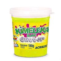 Slime Kimeleka Glitter 180g Art Kids Variação:amarelo - 1